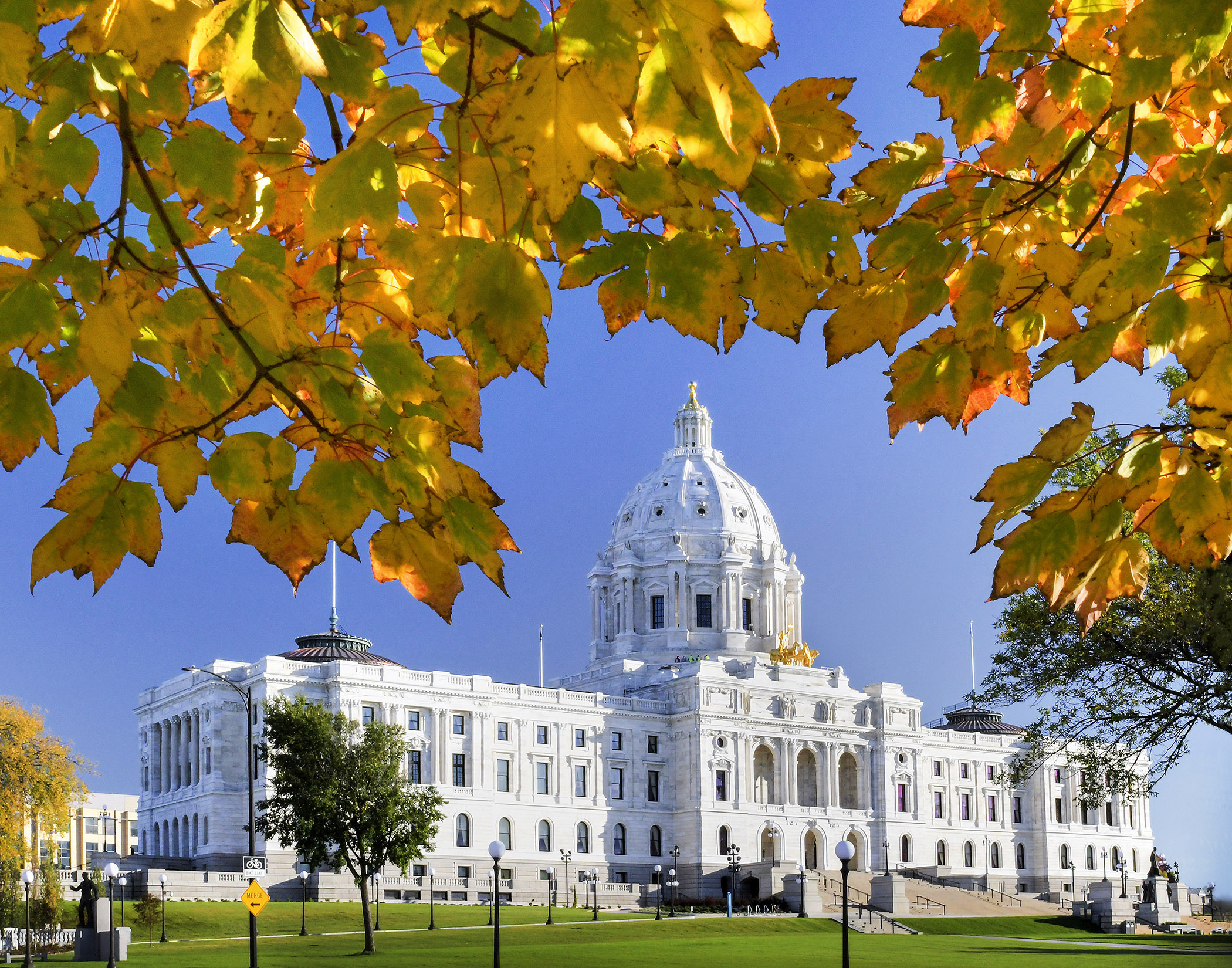 The State Capitol in St. Paul. Photo by Andrew VonBank